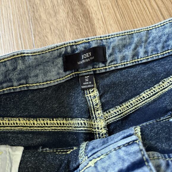 True Religion Women's Denim Joey Midrise Mellow Light Wash Jeans Size 32 - Picture 4 of 14